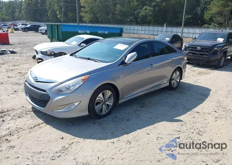 2013 Hyundai Sonata Hybrid Limited W/Panoramic Sunroof Pkg из США, поврежденный, VIN KMHEC4A47DA066451